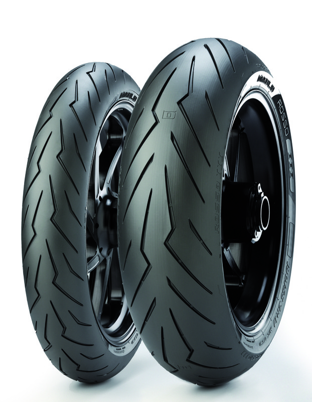 Pneu moto Pirelli Diablo Rosso 3 190/55 ZR17 75W pour sportive et roadster