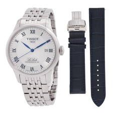 Tissot Le Locle Powermatic 80 20th Anniversary Silver Dial Men's Watch