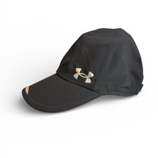 Under Armour Hat Cap Adult Womens Adjustable Strapback Outdoor Running Black