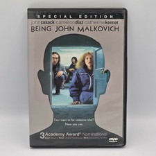 Being John Malkovich Special Edition DVD, 2000 John Cusack, Cameron Diaz