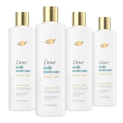 Nutritive Solutions Moisturizing Conditioner 4 Count for Dry Hair Daily Moisture