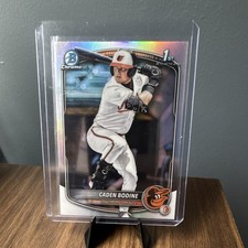 2025 Topps Bowman Draft Chrome 1st refractor Bowman Caden Bodine #BDC-63 Orioles