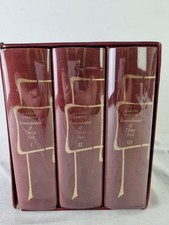 Marcel Proust Remembrance of Things Foilo 3 Volume Set Hardback Decorative Used