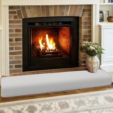 Thick Memory Foam Fireplace Baby Proofing, 71x15 in Soft Hearth Cover Baby Pr...