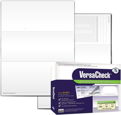#ad Secure Checks 250 Blank Business Voucher Checks White Canvas 250 Sheets Fo $34.95