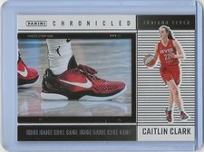 2025 Panini Caitlin Clark Chronicled Shoe Game WNBA #73 Indiana Fever