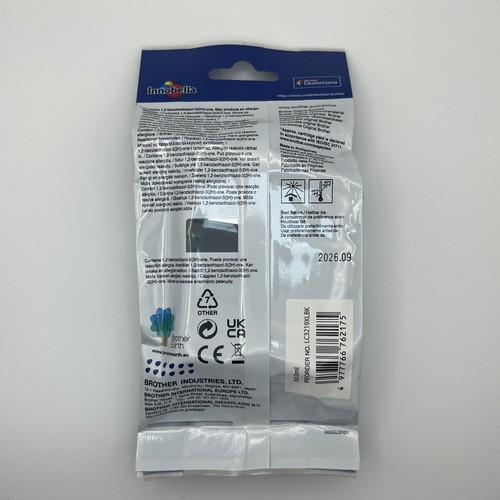Genuine Brother LC3219XLBK Black High Capacity Ink Cartridge - EXP 2026.09 - Afbeelding 2 van 4