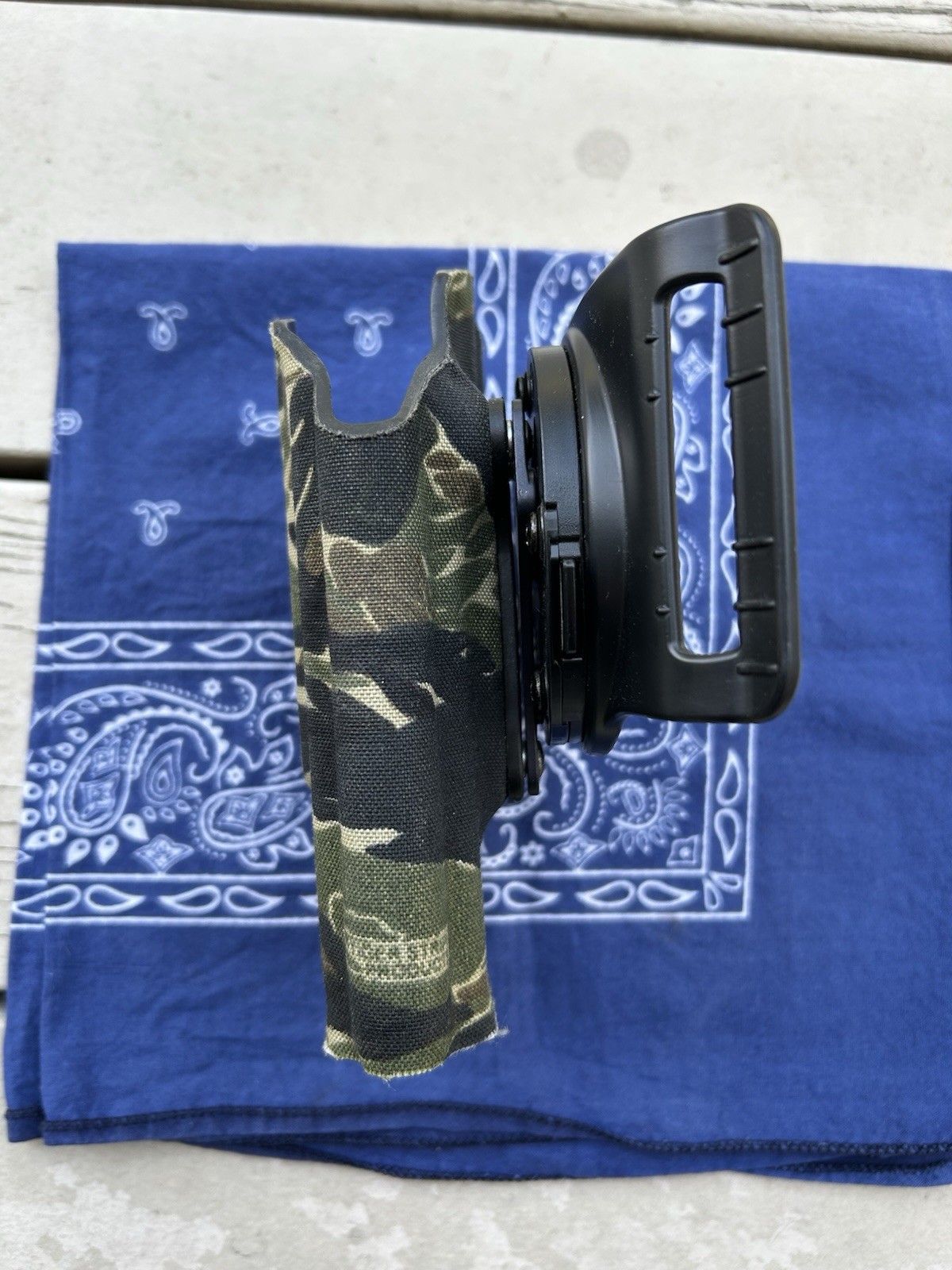 Glock 19/23 Surefire X300 Holster Vietnam Tiger Stripe G-Code RTI Attachment