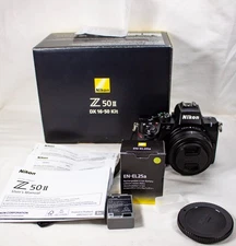 Nikon Z 50 II DX 20.9 MP Mirrorless Camera Kit w/ DX 16-50mm Zoom VR Lens USA