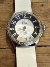 Terra Cielo Mare Quartz Watch Fiat 500 Steel Diamonds Limited Edition