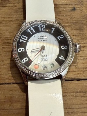 Terra Cielo Mare Quartz Watch Fiat 500 Steel Diamonds Limited to 500 pieces