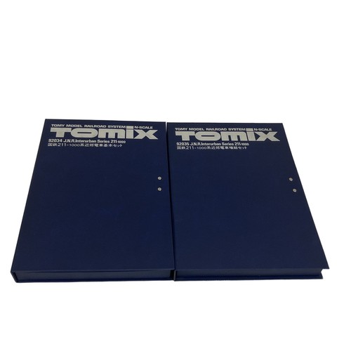 TOMIX NGauge 92034 92035 JNR 211-1000 Series Suburban Train Basic Set + | Condition: Usado