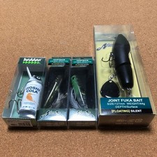 Heddon, Coors, Iras Cola, Nories, Tough Bug, Joint Fukabait, Lure