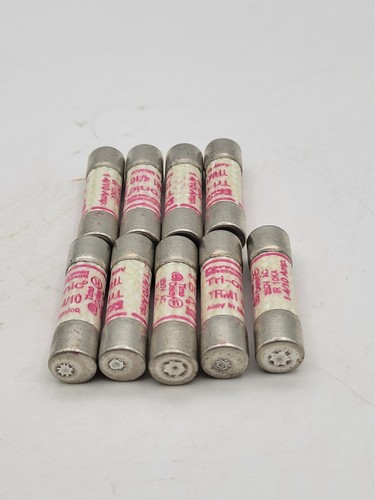 9 Stück Ferraz Shawmut TRM1 4/10 Tri-onic Sicherung 1-4/10A 250V - Bild 9 von 13