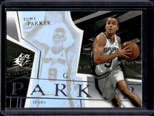 2003-04 SPx Tony Parker #77 Spurs