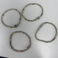 BAUBLEBAR SET OF 4 PISA BRACELETS Tatum Pave Birthstone Crystal Ruby Emerald