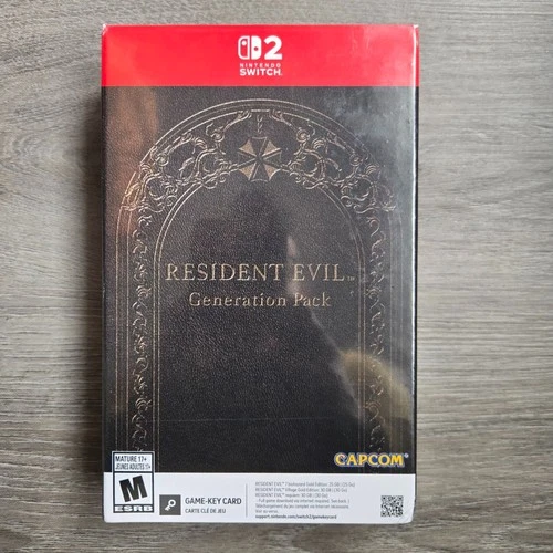 Resident Evil Generation Pack (Game-Key Card) - Nintendo Switch 2 BRAND NEW