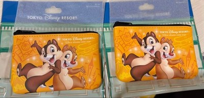 Tokyo Disney Resort Reisepassbeutel Chip 'n' Dale x2