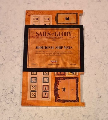 Ares SAILS of GLORY Napoleonic Wars Additional Ship Mats Pack (New Sealed)