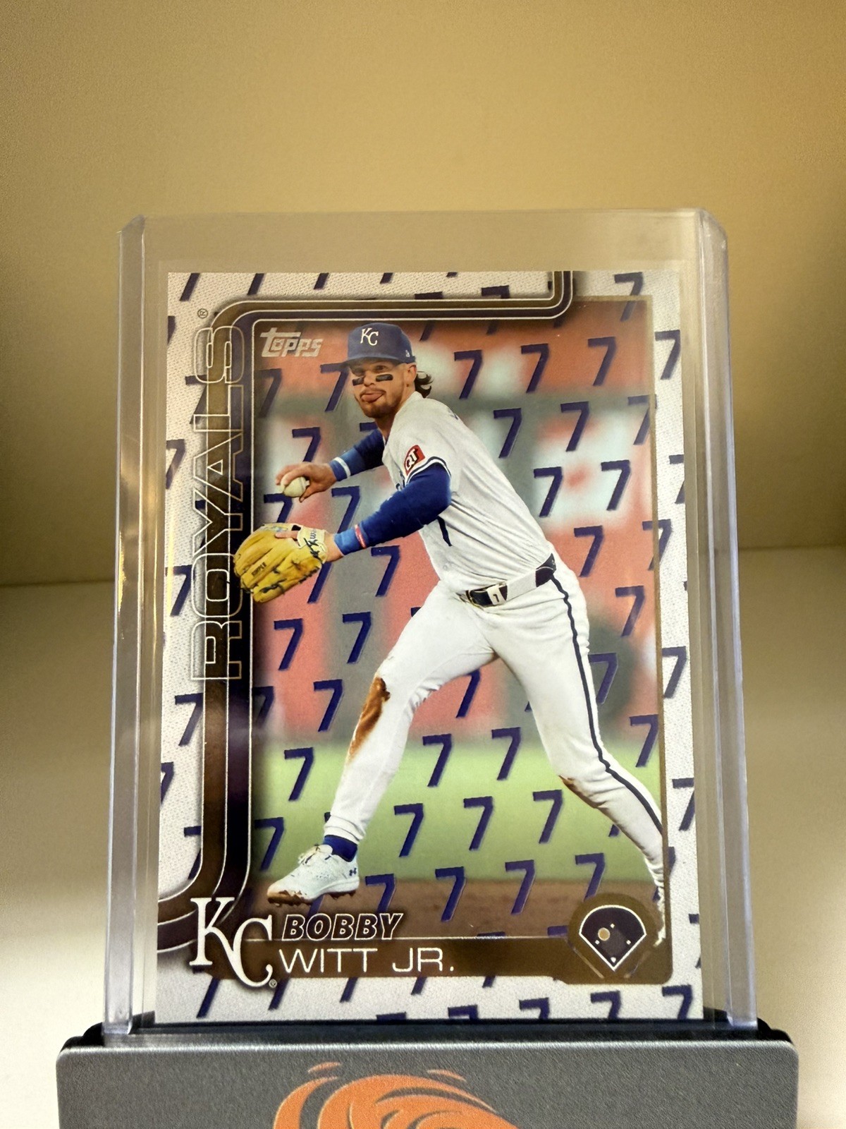 2025 Topps Bobby Witt Jr. Player Number Variation SSP /7