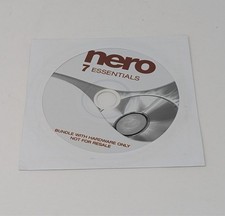 Nero 7 Essentials Suite 2 - w/Key Software Disc CD OEM Windows Disc Burning