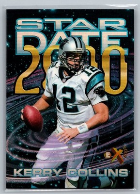#7 Kerry Collins 1997 SkyBox E-X2000 Star-Date-2000 Carolina Panthers