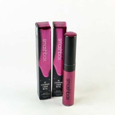 2 Smashbox Be Legendary Liquid Metal FOILED BRAT - Set Of 2 x 0.27 Oz. / 8mL
