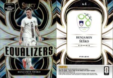 2025-26 Panini Select Road to FIFA World Cup #6 Benjamin Sesko Equalizers