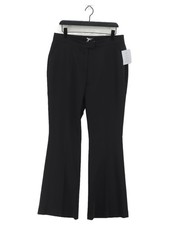 Baukjen Women's Trousers UK 16 Black Cotton
