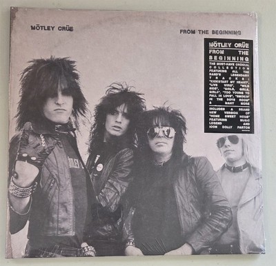 Motley Crue From The Beginning Black Vinyl LP Record new