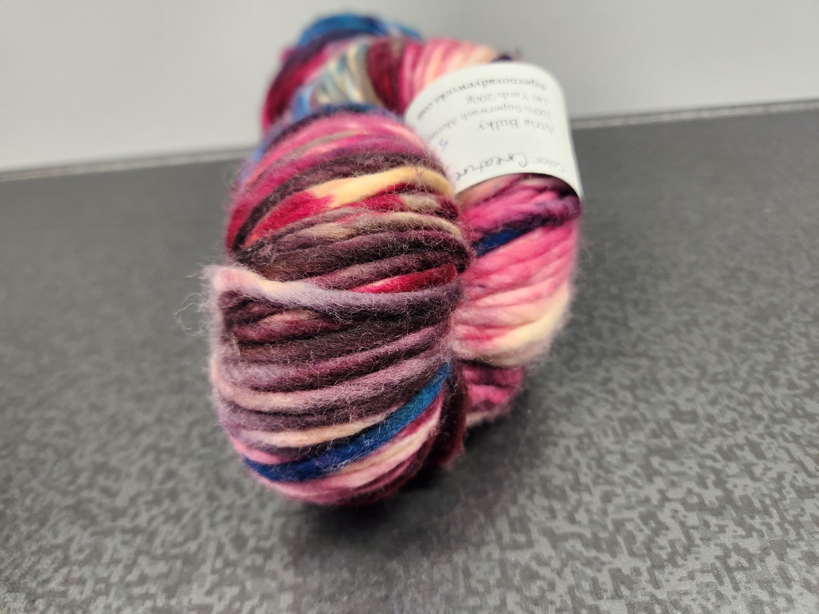 Supernova Dye Works Atria Bulky 100% Superwash Merino Yarn Skein ~ Brand New