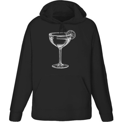 Hoodie / Kapuzenpullover ''Cocktailglas mit Limette'' für Erwachsene (HO049229)