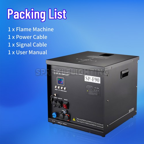 Pro Outdoor Stage DMX Fire Machine Flame Thrower Projector Event Show Disco Club - Picture 9 of 10