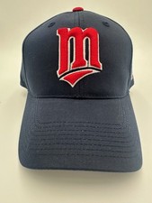 Minnesota Twins Hat MLB Team MLB Navy Red Adjustable Strapback Baseball Cap
