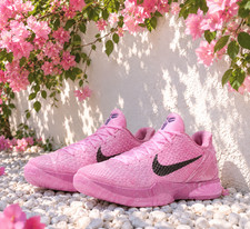 All Men's Size US Kobe 6 Protro "Aunt Pearl" Rosa Talla 7-12