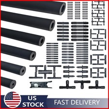 6pcs 5Ft Engine Vacuum Line Silicone Hose Kit & 113pcs Connectors For Mazda