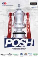 Peterborough United v Bradford City 18/19 FA Cup programme