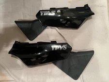 Yamaha TDR250 Genuine Side Covers Black Color Used Very Good Condition 2YK