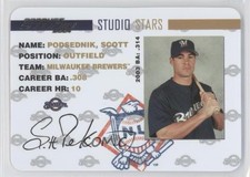 2004 Donruss Studio Studio Stars Scott Podsednik #SS-46 0d2
