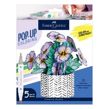 Creative Studio Pop Up Coloring Bouquet-Pansies