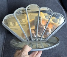 Art Deco Mirror Panel Vase 1930s