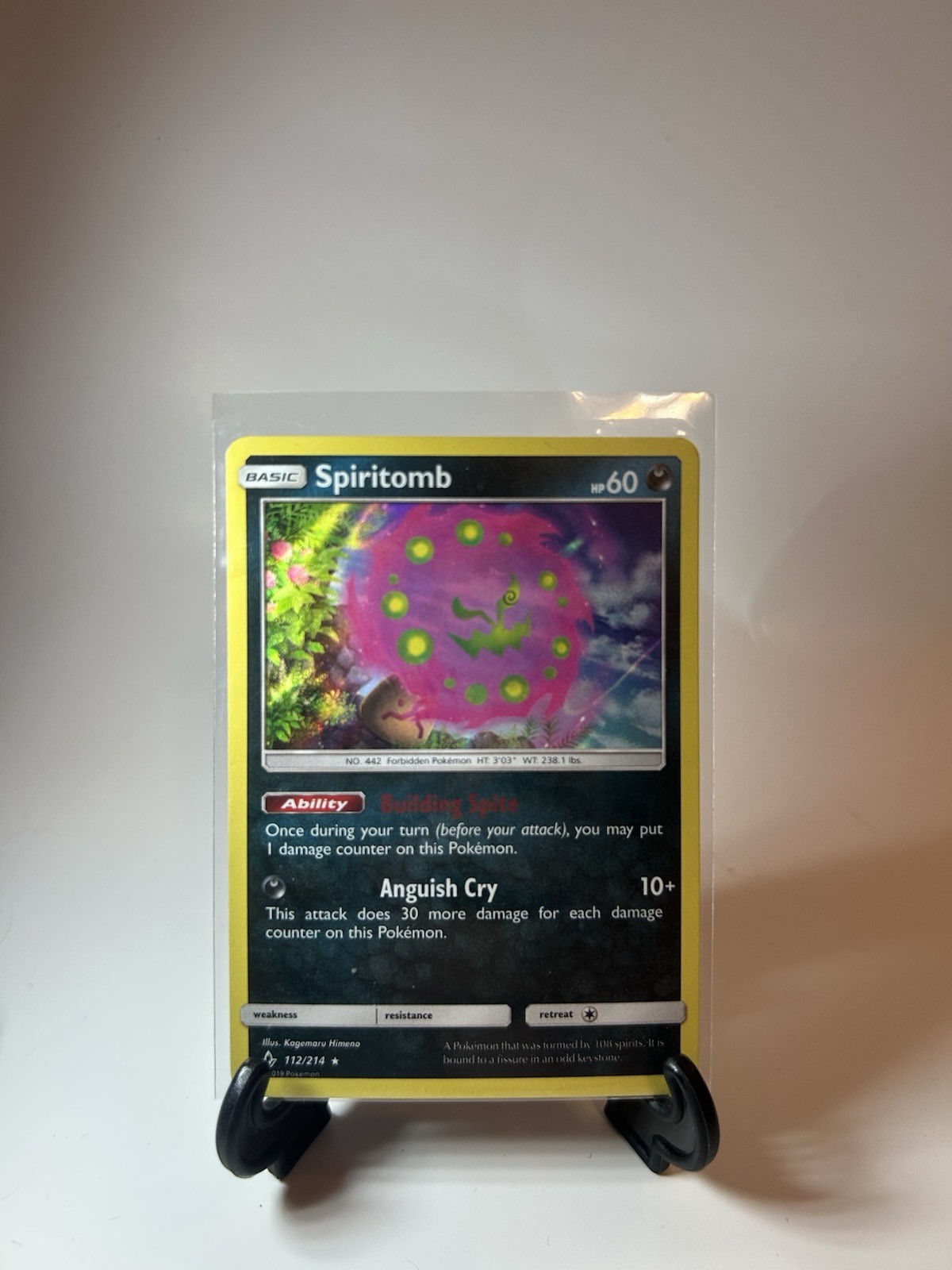 Spiritomb 112/214 Sm-Unbroken Bonds Holo