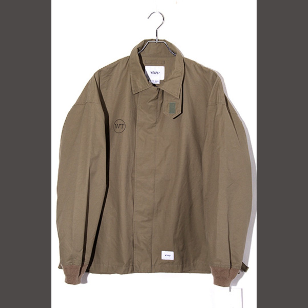 ジャケット・アウター WTAPS JACKET NYCO TWIL 211WVDT-JKM04 Double Taps WTAPS Size: 3 W2 JACKET NYCO TWIL Zip OLIVE DRAB