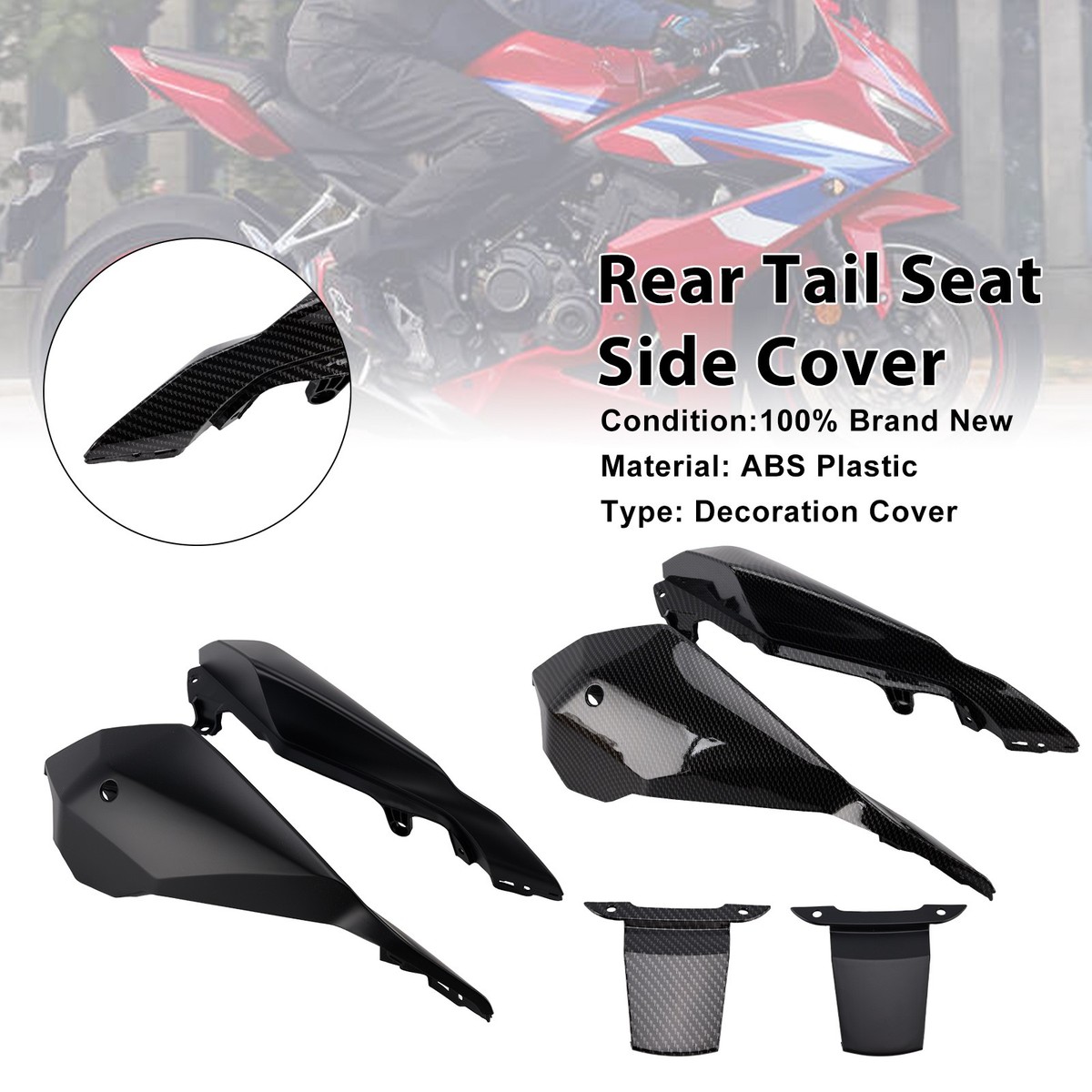 Rear Tail Seat Side Cover Fairing For Honda CBR650R CB650R 2024
