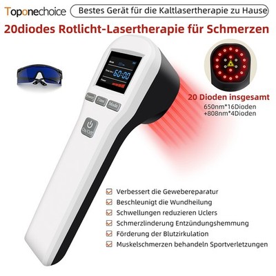 Kalt Laser Therapiegerät Rotlicht Cold Laser Therapy 650nm 808nm For Pain Relief