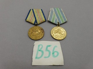 UDSSR 2 Medaillen 2. wk Für die Verteidigung des Kaukasus Polargeb. B56