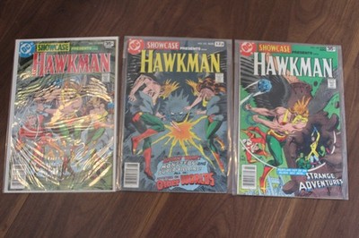 (MS)  DC Showcase Presents 101 102 103 - 3 Comic Set Run 8.0 1978 Hawkman Fun