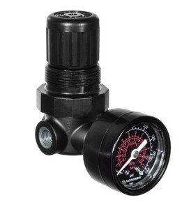 New Norgren R07-200-RGEA Pneumatic Air Pressure Regulator WITH Gauge Included