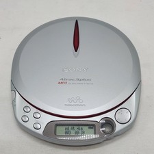 Sony Walkman D-NE510 Atrac3 Plus Portable CD MP3 Player Discman Silver Tested