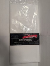 Plastic Tablecloth New White for Rectangle Tables 54x108 Disposable for All Need